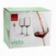 Set 6 copas vino 22.5 cm. lisa transparente 52 cl.