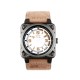 Reloj Ene Watch hombre UE72432 acero inoxidable segundero indicador minutos bisel interior