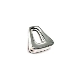 Colgante plata ley 925m 29mm. liso electroforming [AA7583]