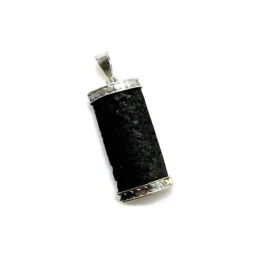 Colgante plata ley 925m 41mm. cilindro lava [AA8412]