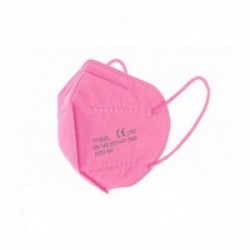 Pack 20 uds. Mascarilla Adulto Rosa FFP2