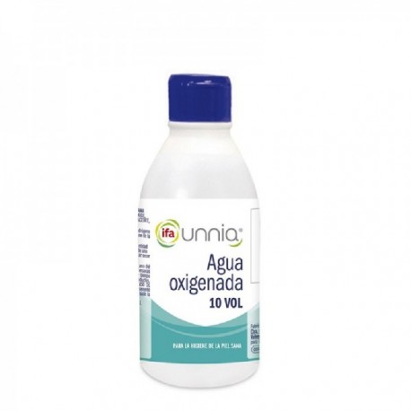 Agua Oxigenada Ifa - Unnia - 250 ml.