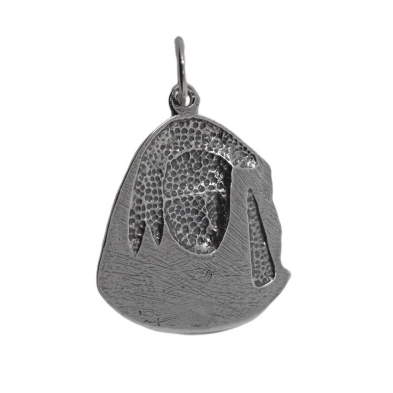 Virgen Esperanza Macarena colgante plata Ley 925m macizo unisex 31 mm