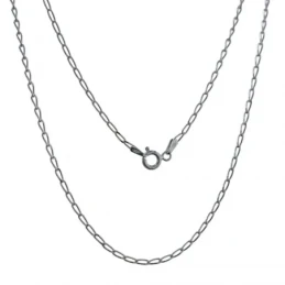 Cadena Plata Ley 925m unisex 45 cm. bilbao 1.9 mm.