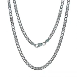 Cadena Plata Ley 925m marina 60 cm.