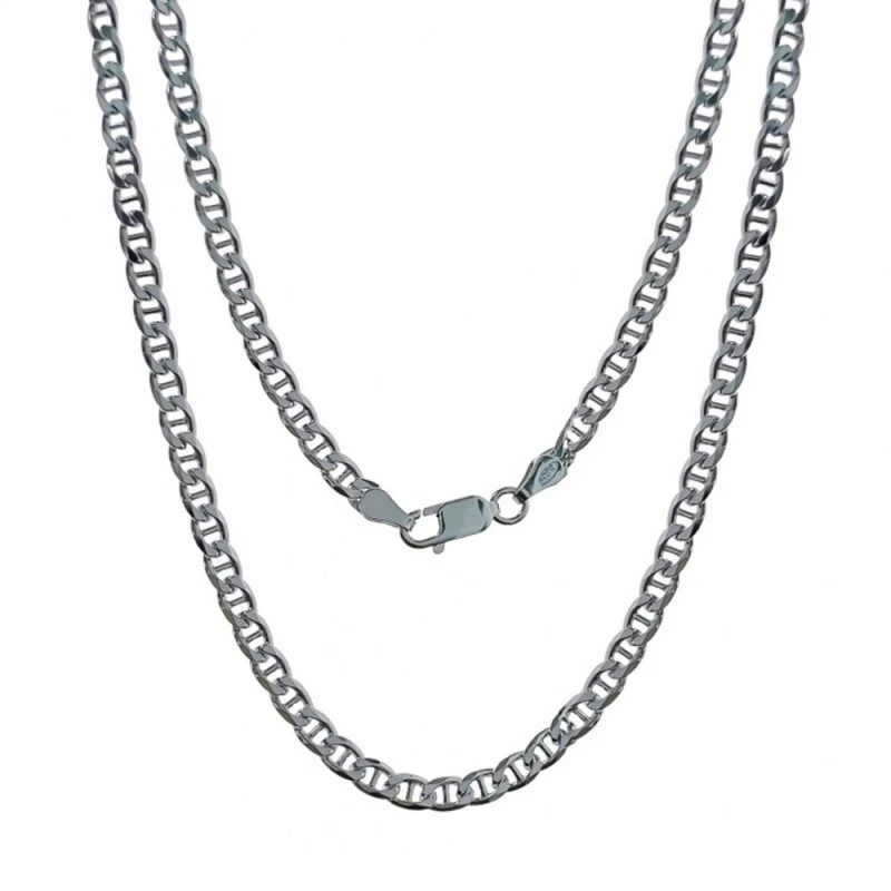 Cadena Plata Ley 925m marina 60 cm.
