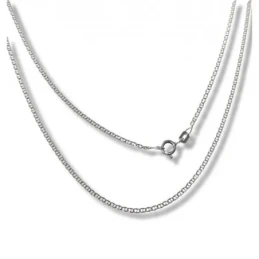 Cadena Plata Ley 925m marina 40 cm. ancho 1.5 cm.