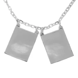 Cautivo Trinidad Collar Relicario Escapulario Plata Ley 925m forzada