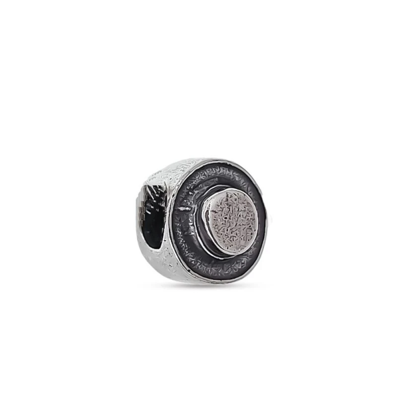 Charm Abalorio Sombrero Cordobés Plata Ley 925m icono 10 mm. rociero