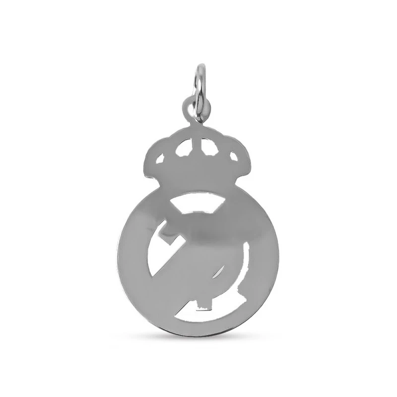 Real Madrid CF Colgante Plata Ley 925m macizo 27 mm. calado brillo co