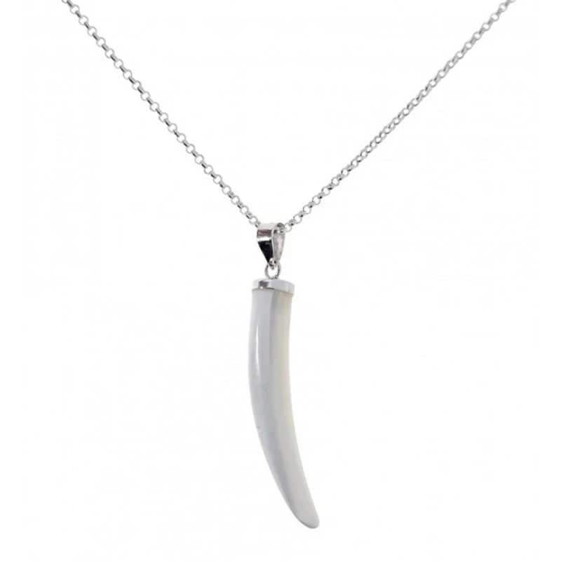 Gargantilla Collar Plata Ley 925m mujer 42 cm. cadena rolo colgante c