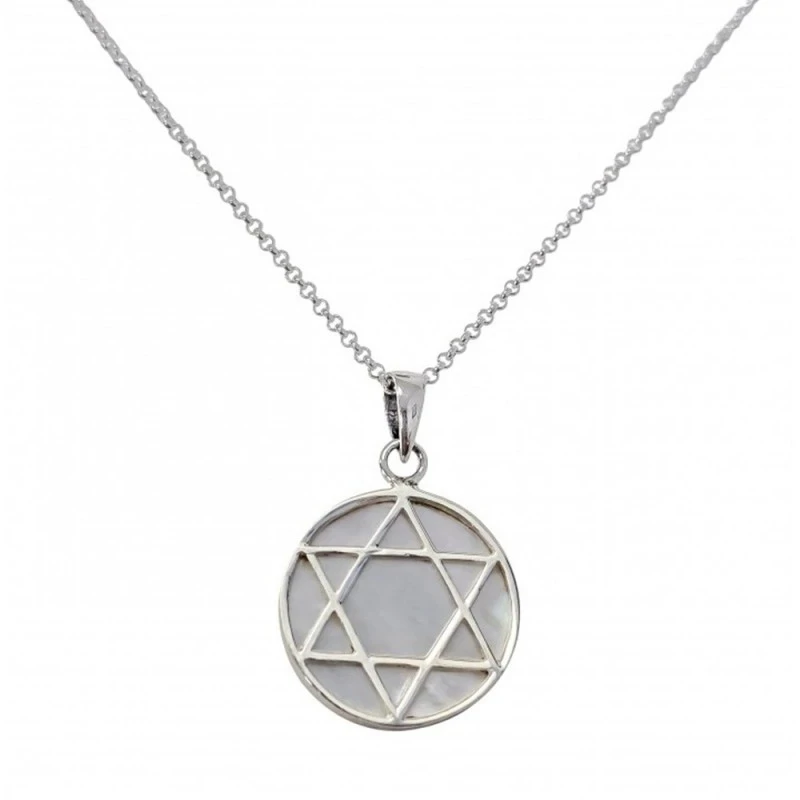 Gargantilla Collar Plata Ley 925m cadena rolo 42 cm. colgante Cruz de