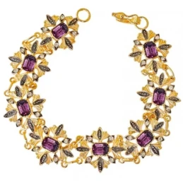 Pulsera Isabelina Plata Ley 925m chapada oro 19.5 cm. etrepiezas 20 x