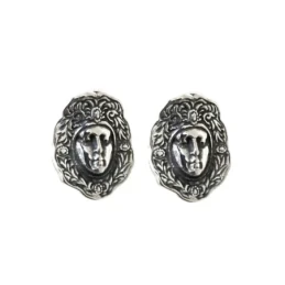 Virgen del Rocío Pendientes Plata Ley 925m mujer 15 mm. cabeza