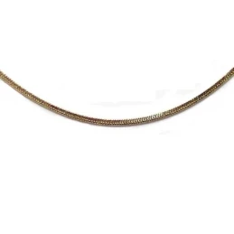 Cadena oro 18k 40cm. rígida topo cuadrada 1mm. [9]