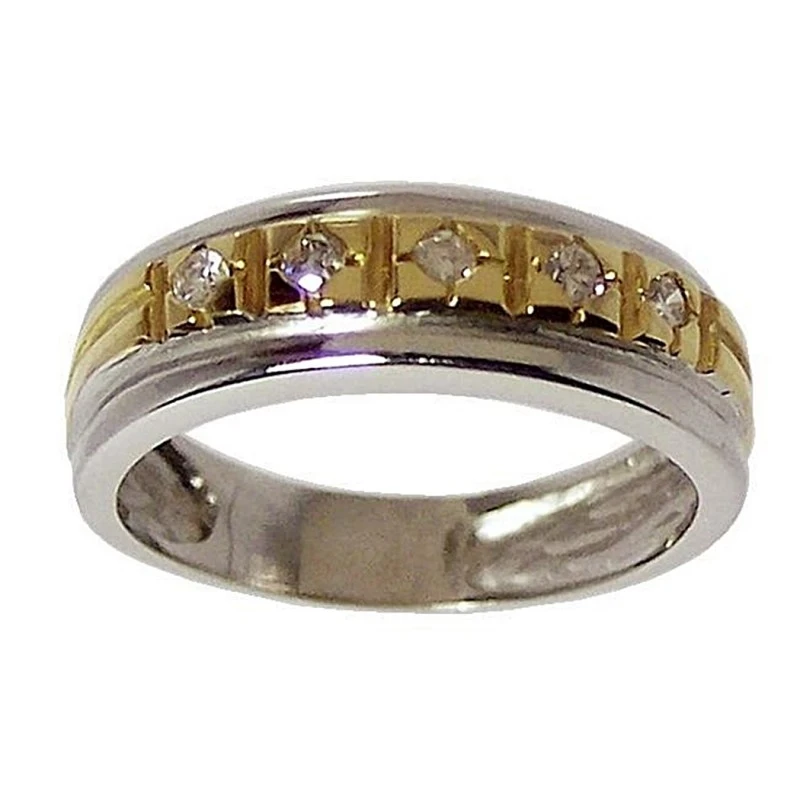 Sortija oro 18k brillante [578]