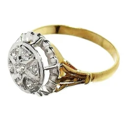 Sortija oro 18k móvil circonita [542S]