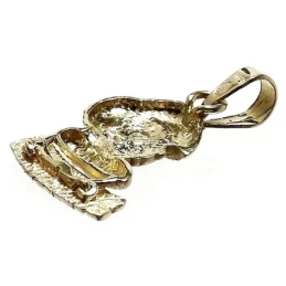 Colgante oro 18k horo 18kscópo Sagitario busto [76]