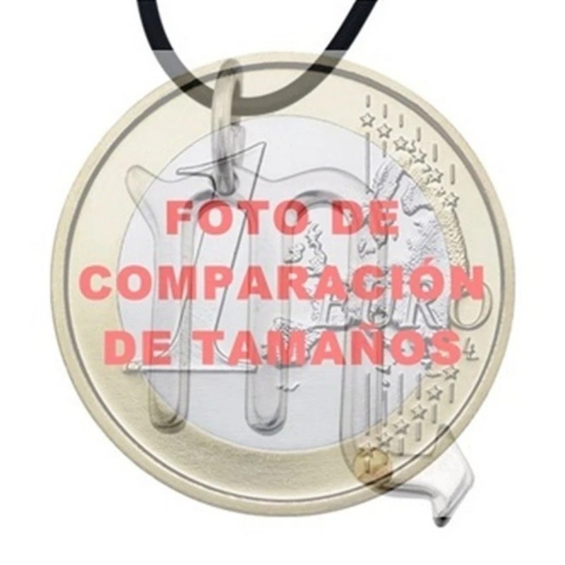 Colgante acero y oro 18k horóscopo zodíaco Escorpio [4999]