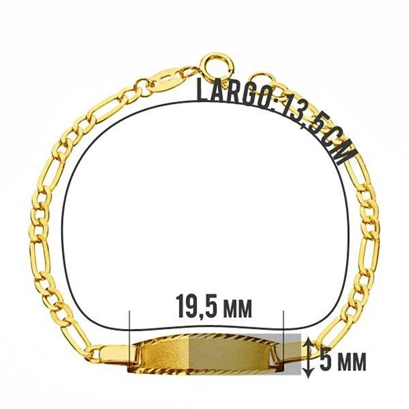 Esclava pulsera oro 9k bebé cartier 3x1 hueca 13cm. [7199]