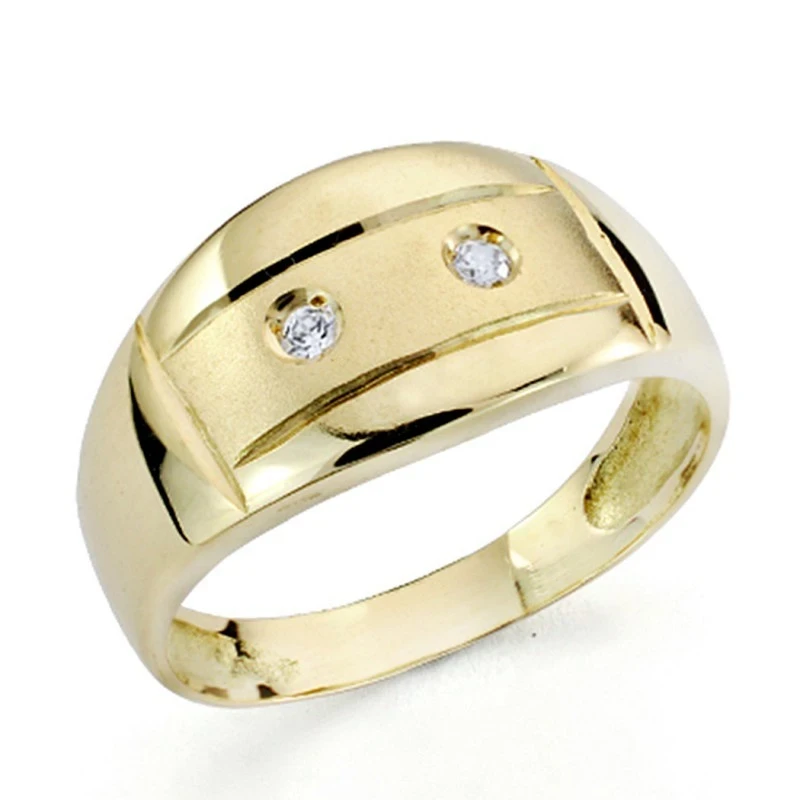 Sortija oro 18k circonita [7430]