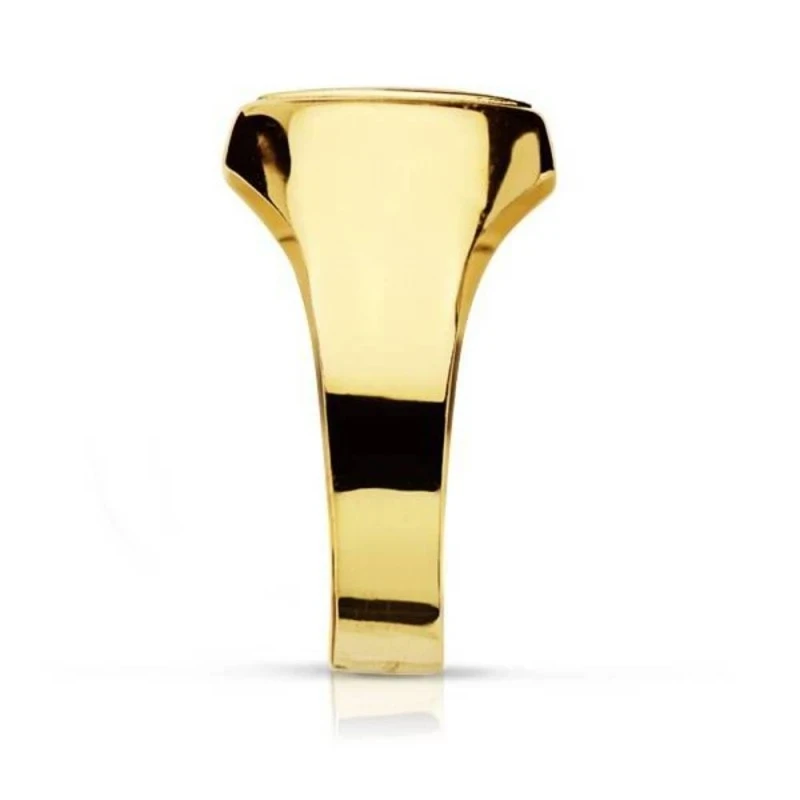 Sello oro 18k caballero hueco [7532]