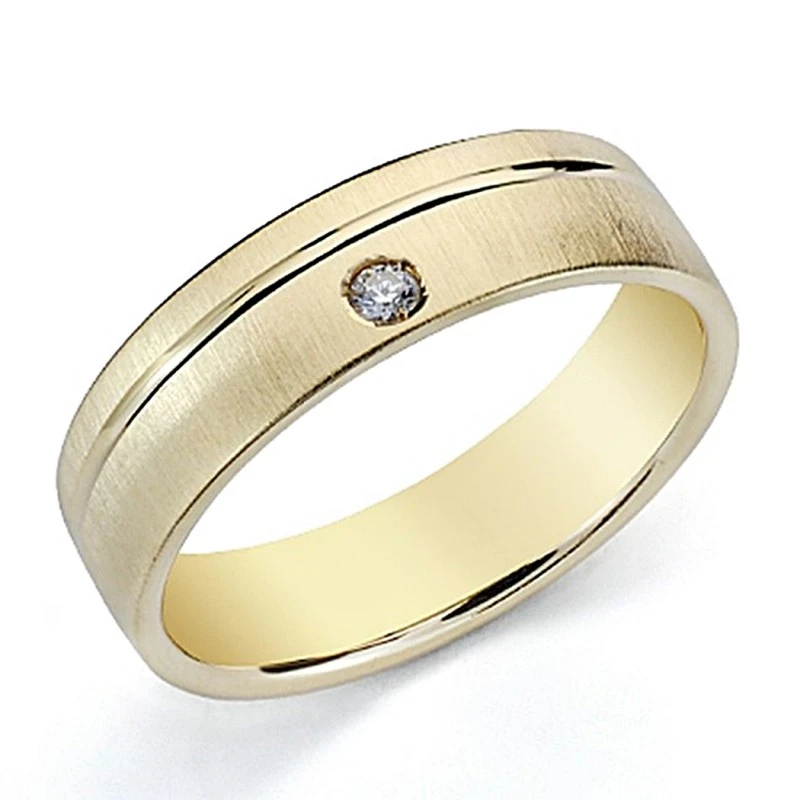 Alianza oro 18k 5,5mm. brillante [8044]