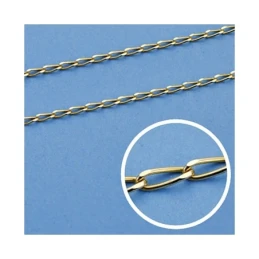 Cadena oro 18k maciza bilbao 45 cm. 1.2 mm. 2.65 grs. [9463]