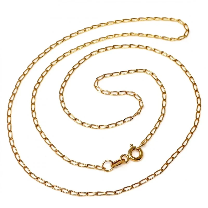 Cadena oro 18k maciza bilbao 50 cm. 1.5 mm. 3.70 grs. [9467]
