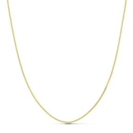 Cadena oro 18k maciza barbada 40 cm. 1 mm. 2.60 grs. [9486]
