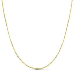 Cadena oro 18k maciza forzada 45 cm. 1.5 mm. 4.10 grs. [9498]