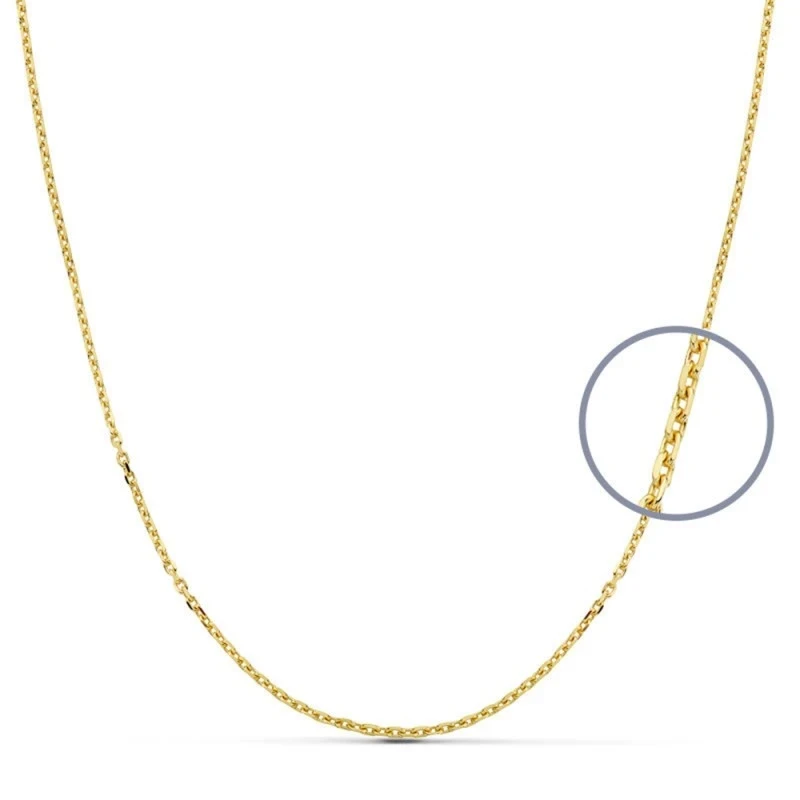 Cadena oro 18k maciza forzada 60 cm. 1.5 mm. 5.55 grs. [9500]