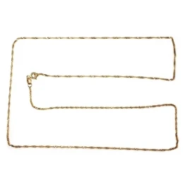 Cadena oro 18k maciza singapur 40 cm. 1,2 mm. 1.50 grs. [9510]