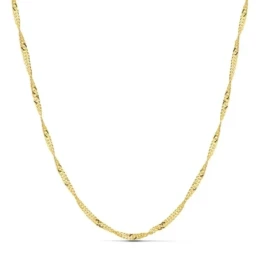 Cadena oro 18k maciza singapur 50 cm. 2,5 mm. 5.65 grs. [9525]