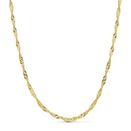 Cadena oro 18k maciza singapur 50 cm. 2,7 mm. 7.00 grs. [9528]