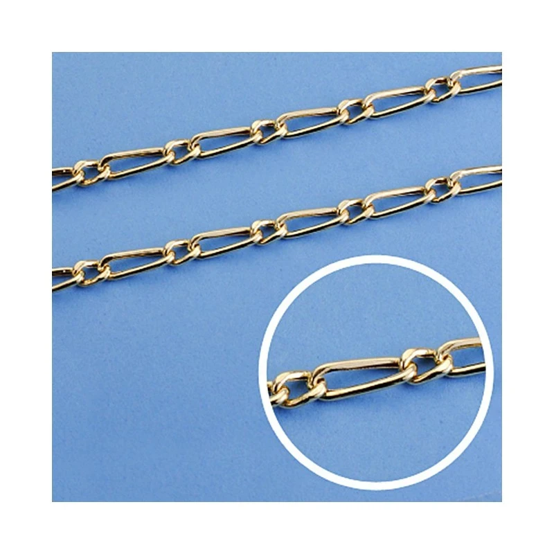 Cadena oro 18k cartier hueca 50 cm 4 mm. 11.00 grs. [9542]