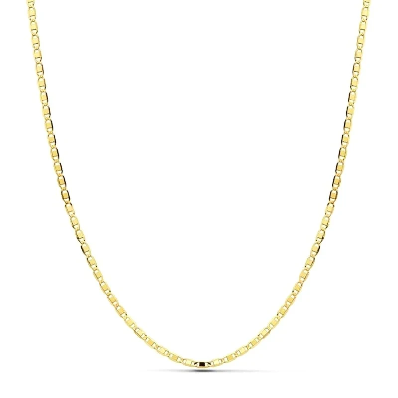 Cadena oro 18k maciza plana 45 cm. 1,5 mm. 2.80 grs. [9601]