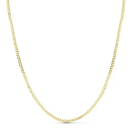 Cadena oro 18k barbada 60 cm maciza 2 mm. 6,10 gr [9632]