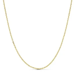 Cadena oro 18k forzada 45 cm hueca 1,2 mm. 1,65 gr [9664]