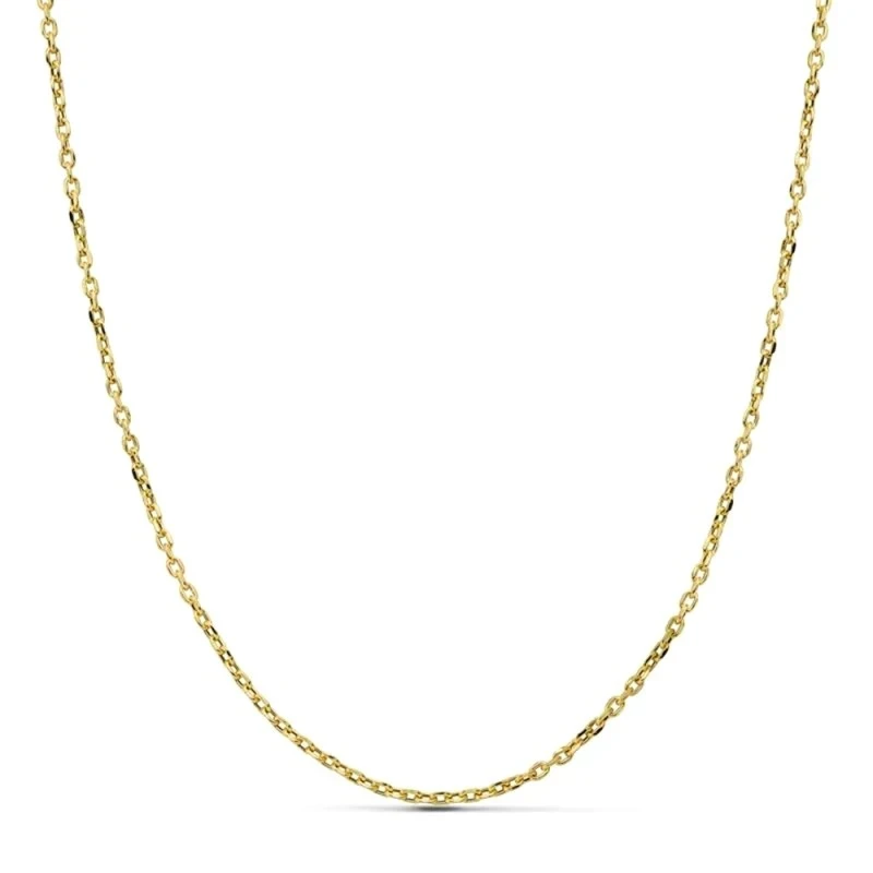 Cadena oro 18k forzada 60 cm hueca 1,50 mm. 2,95 gr [9667]