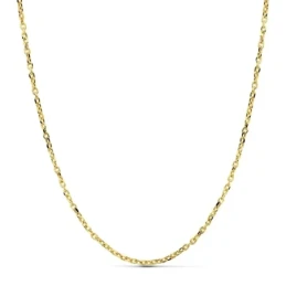Cadena oro 18k forzada 50 cm hueca 2 mm. 3,80 gr [9669]