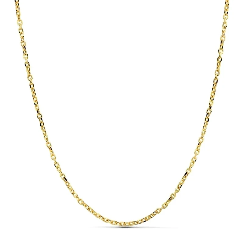 Cadena oro 18k forzada 50 cm hueca 2 mm. 3,80 gr [9669]