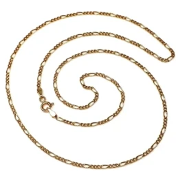 Cadena oro 18k cartier 60 cm hueca 2 mm. 4,10 gr [9675]