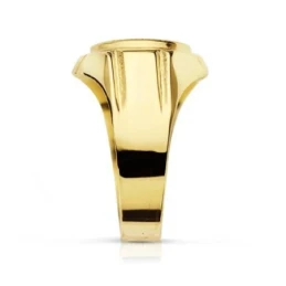 Sello oro 18k caballero tallado [AA0417]