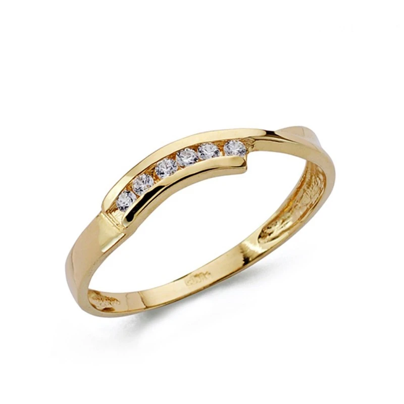 Sortija oro 18k circonitas [AA0435]