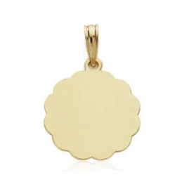 Medalla oro 18k niño reloj 19mm. [AA0582]