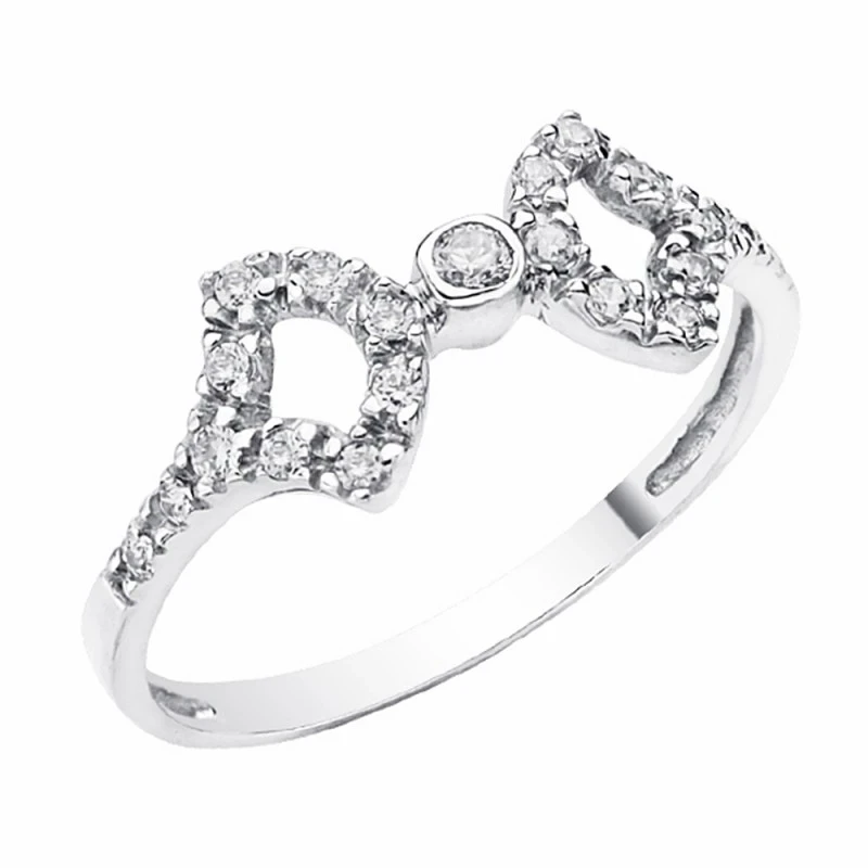 Sortija oro blanco 18k [AA1946]