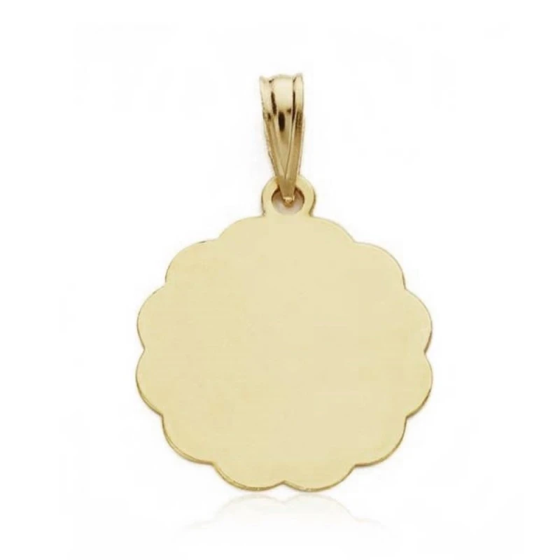 Medalla oro 18k ángel burlón Querubín reloj 19mm. [AA2485GR]