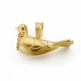 Colgante oro 18k paloma Melilla 28mm. [AA1993]