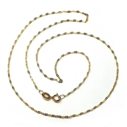 Cadena oro 18k maciza 45cm. [AA2421]